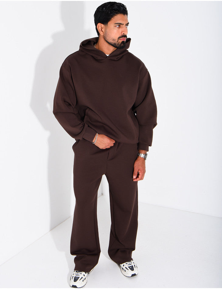 Completo in neoprene pantaloni e felpa con cappuccio