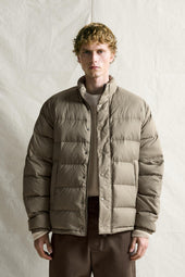 Piumino Feather idrorepellente beige chiaro