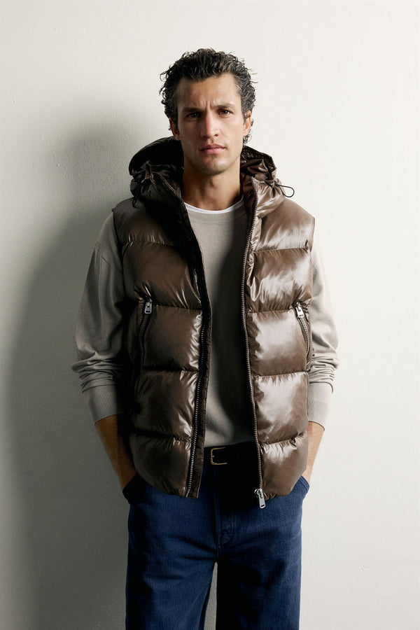 Gilet smanicato imbottito Feather